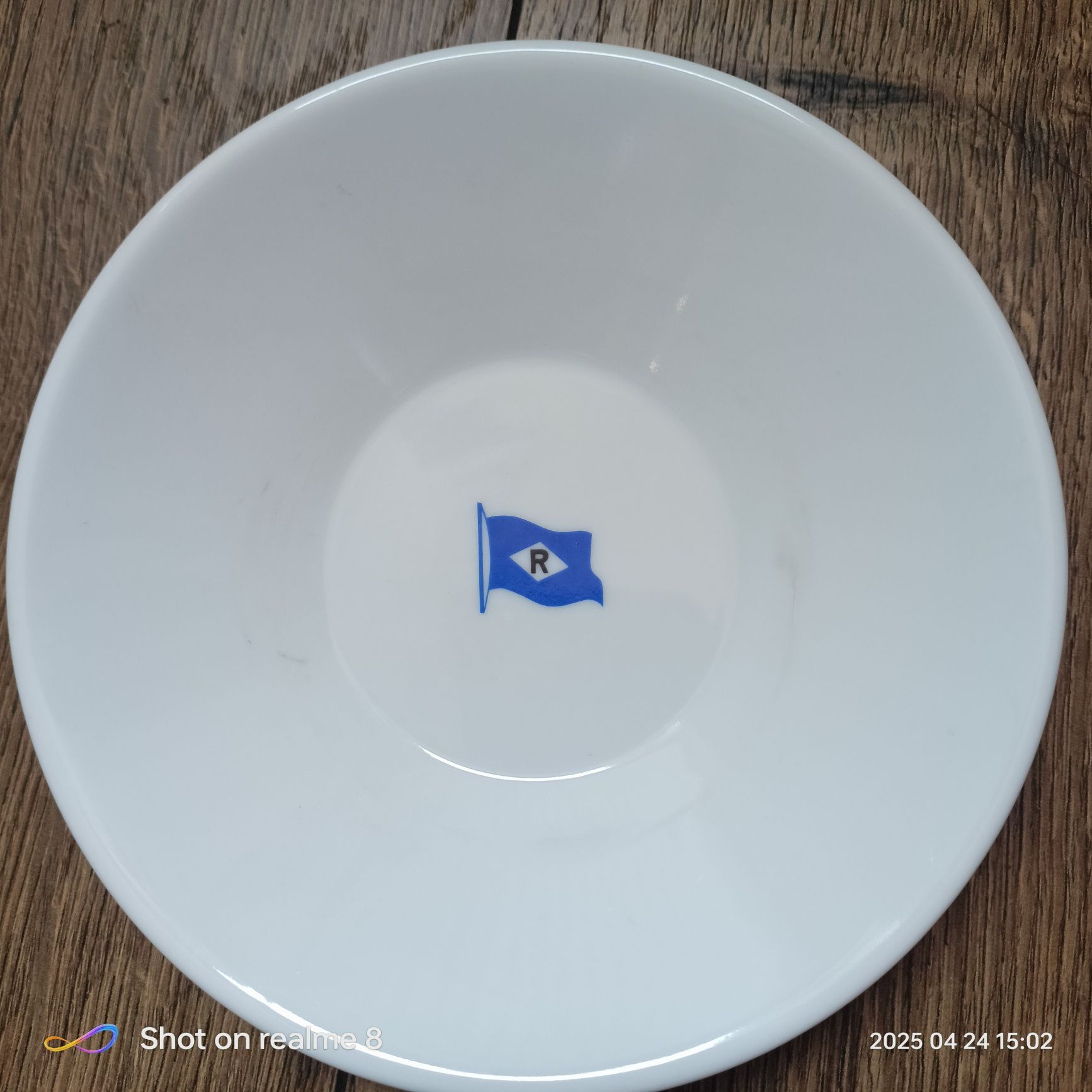 Popielniczka porcelanowa Thomas Germany – edycja z lat 80. dla statków
