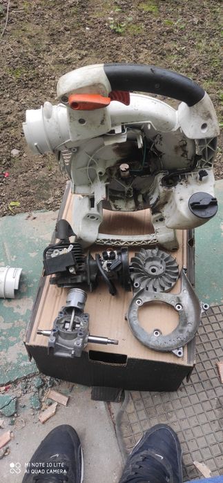 Stihl bg 86 Tłok + wał , części