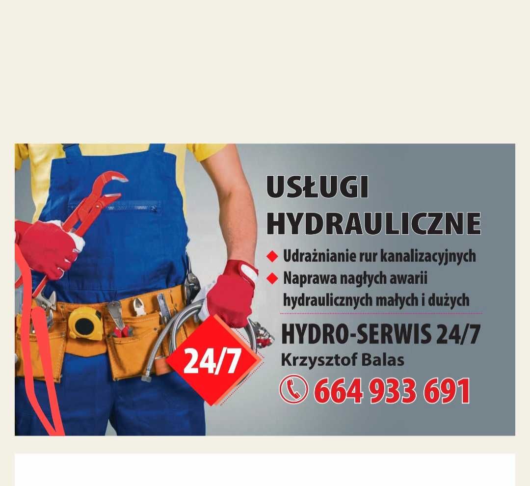 Hydraulik 24h/7 Udrażnianie rur