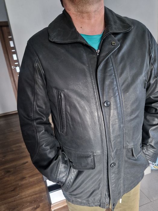 Kurtka skórzana męska c&a XL/XXL