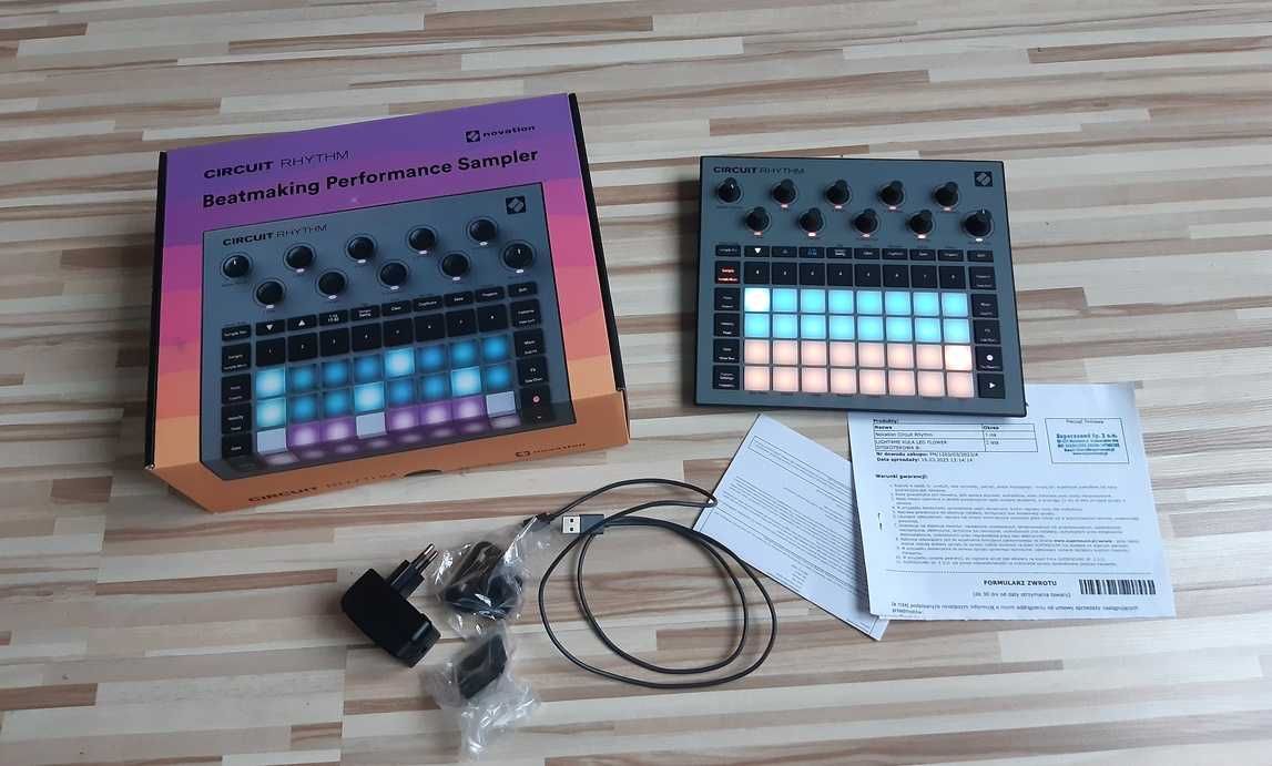 Novation Circuit Rhythm niemal idealny sampler syntezator