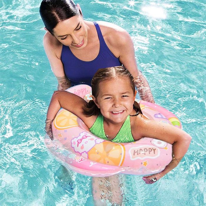 koło dmuchane fotelik dla niemowląt i dzieci z pistoletem na wodę