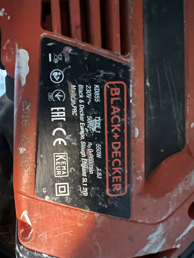 Młotowiertarka black&decker