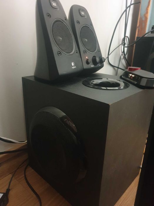 Logitech z623 + Creative SoundBlaster omni USB