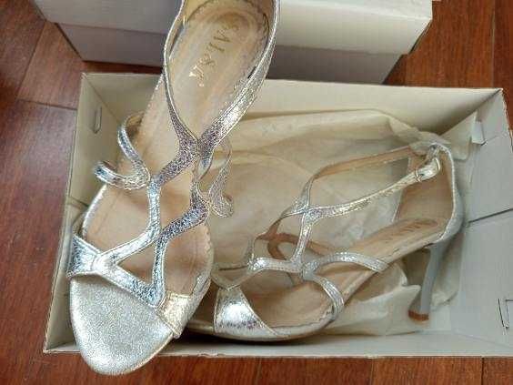Buty skórzane do tańca SALSA
