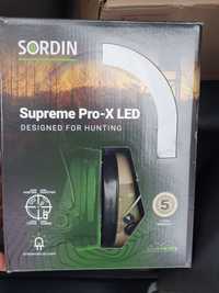 Активні оригінальні тактичні навушники SORDIN Supreme PRO-X LED Gel