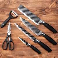 Набір кухонних ножів із сталі 6 предметів, набір