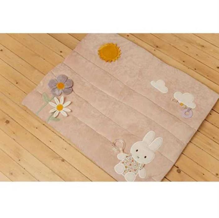 Tapete Atividades Bebé LITTLE DUTCH Miffy Little Flowers 80cm X 100cm