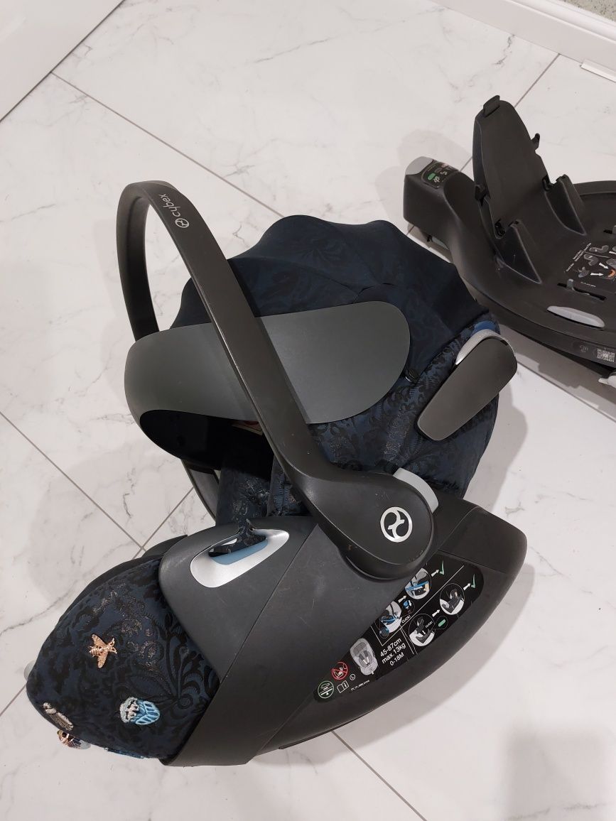 Ładny Cybex Cloud Z I-Size (0-13kg) + baza Cybex Base Z