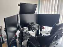 Rig + Baquet + Suporte teclado/rato + Extras fanatec