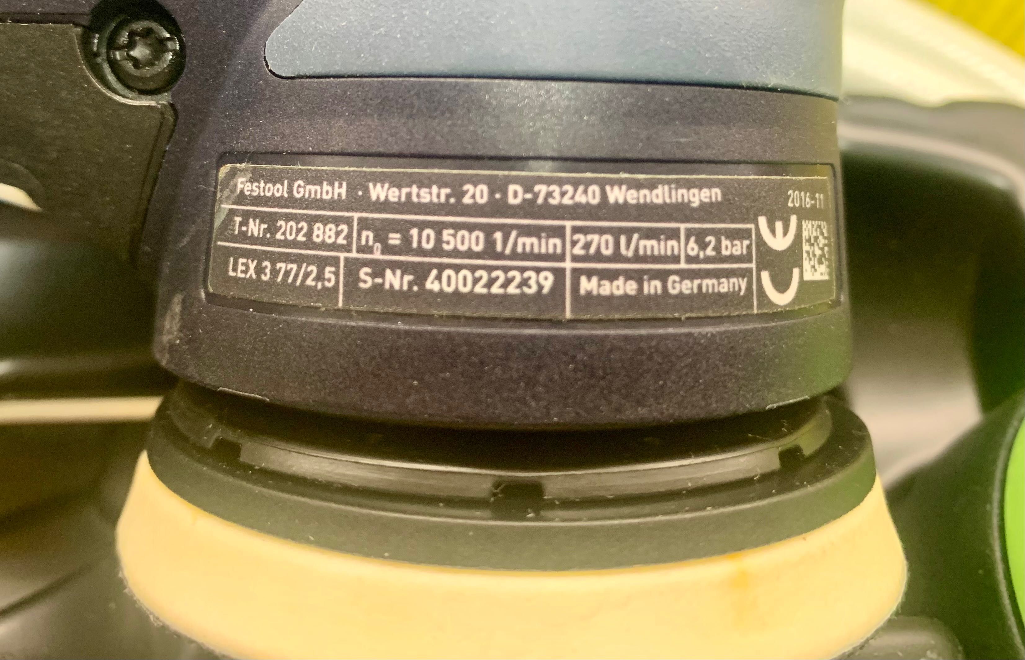Festool LEX 3 77/2,5