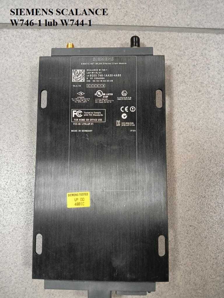 Siemens SCALANE W746 lub W744 lub W721-1