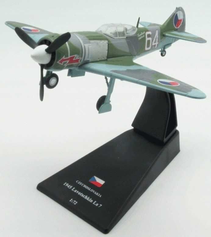 model samolot LAVOCHKIN LA-7 1945 skala 1:72 AMERCOM