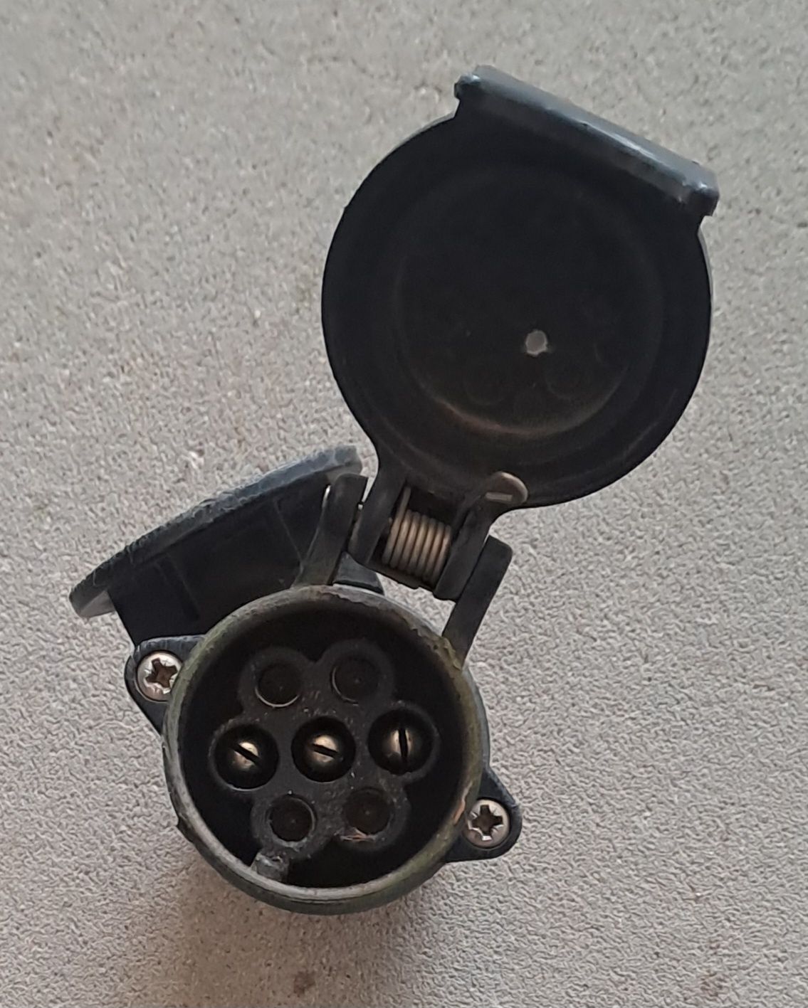 Adapter gniazda przyczepy 13/7 pin duży