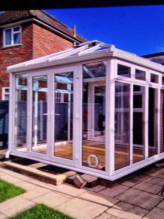 Ogrod zimowy  plastikowy