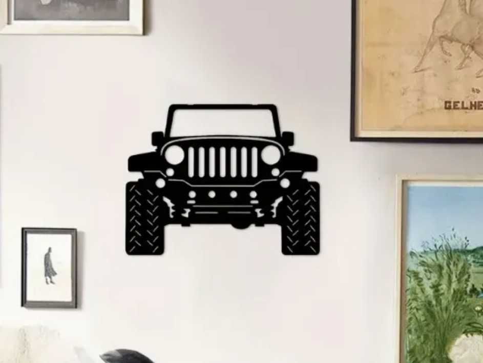 Frente Jeep Wrangler 3D