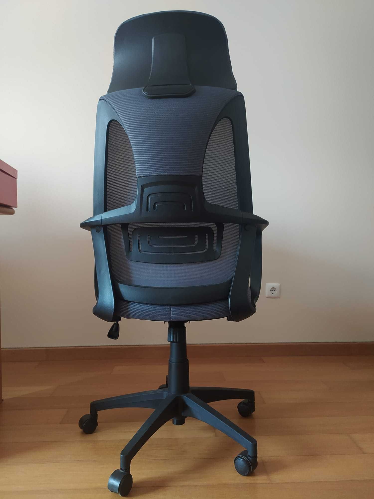 Cadeira Operativa Arena, Rede Mesh, Cinzento