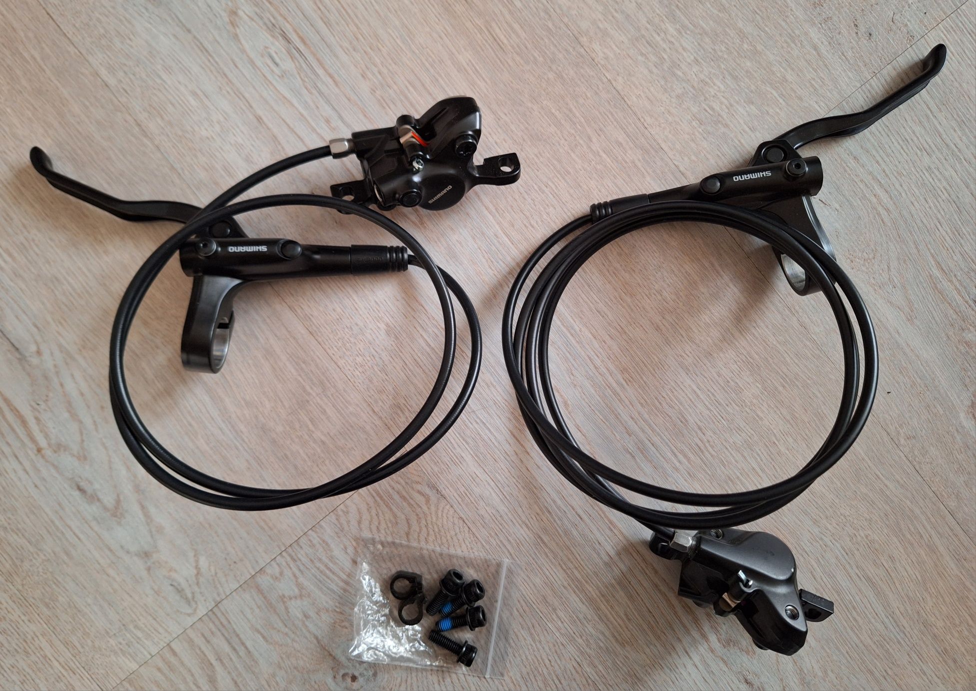 Hamulce shimano mt200 hydrauliczne nowe koplet