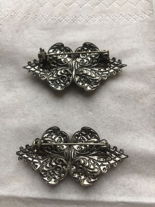 Броши  винтажные Чехословакия