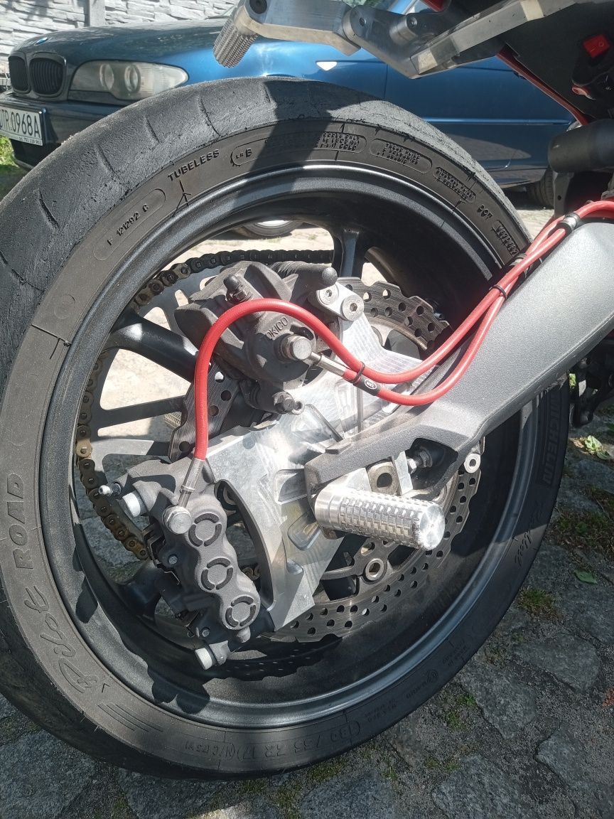 Triumph Street triple 675R stunt 2014r ew.  Zamienie