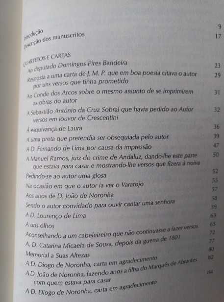 Nicolau Tolentino de Almeida - Obras Completas Volume II