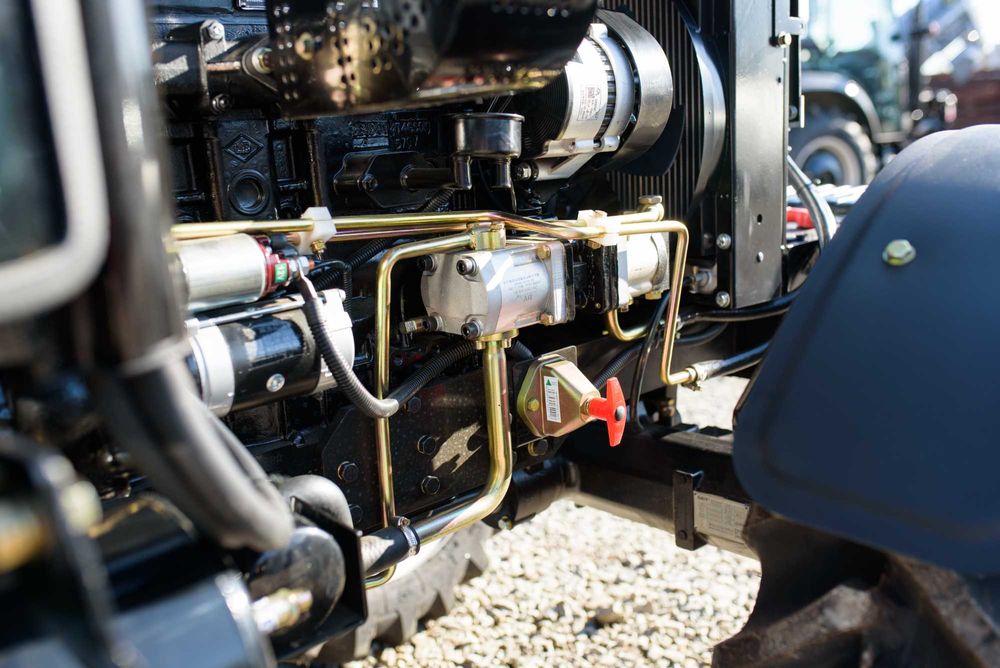 Мінітрактор Скаут 504 Кондиціонер Реверс Компресор Радіальні шини Крюк