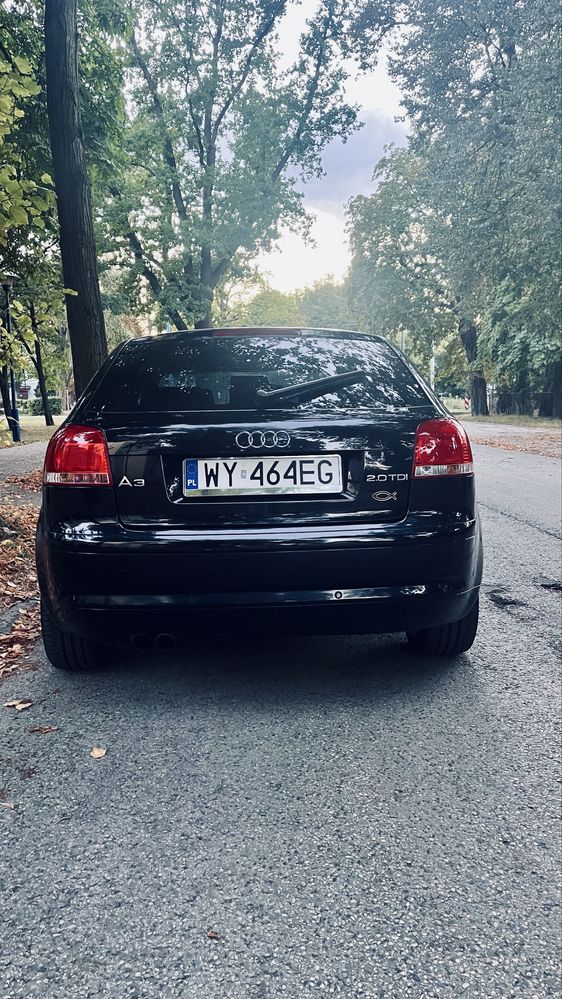 Audi A3 8P • 2.0 TDI 170KM • Zadbane • Klima • Tempomat