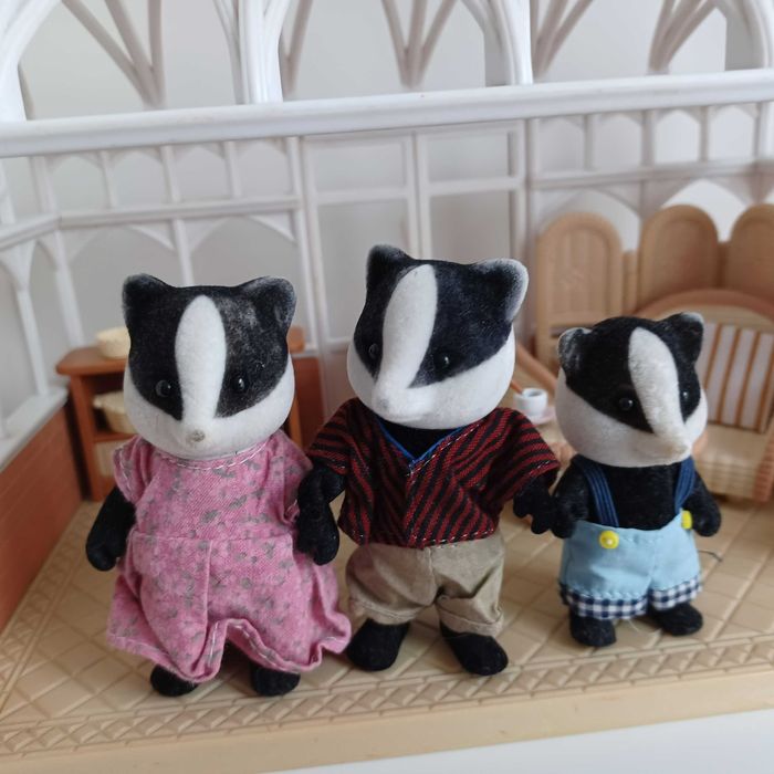 Sylvanian Families borsuki