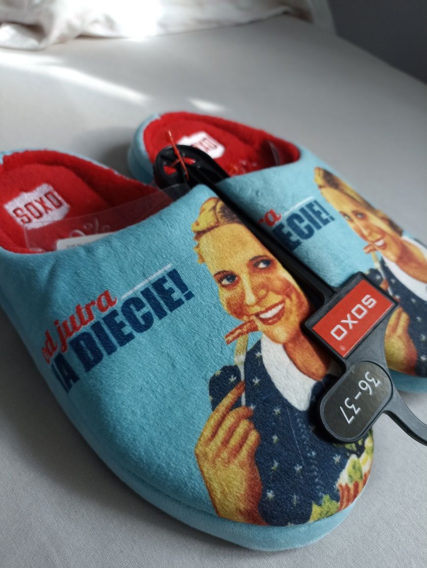 Kapcie soxo 36-37 nowe