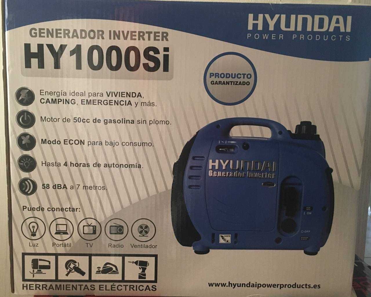 Генератор інверторний Hyundai HY 1000 Si