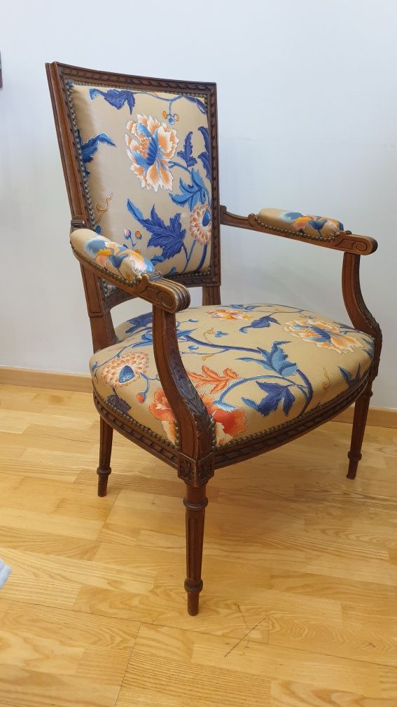 Кресло 19 век в идеальном состоянии. Стиль Людовик XVI
