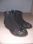 botki h&m czarne