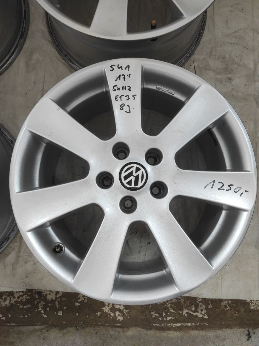 541 Felgi aluminiowe VW VOLKSWAGEN R 17 5x112