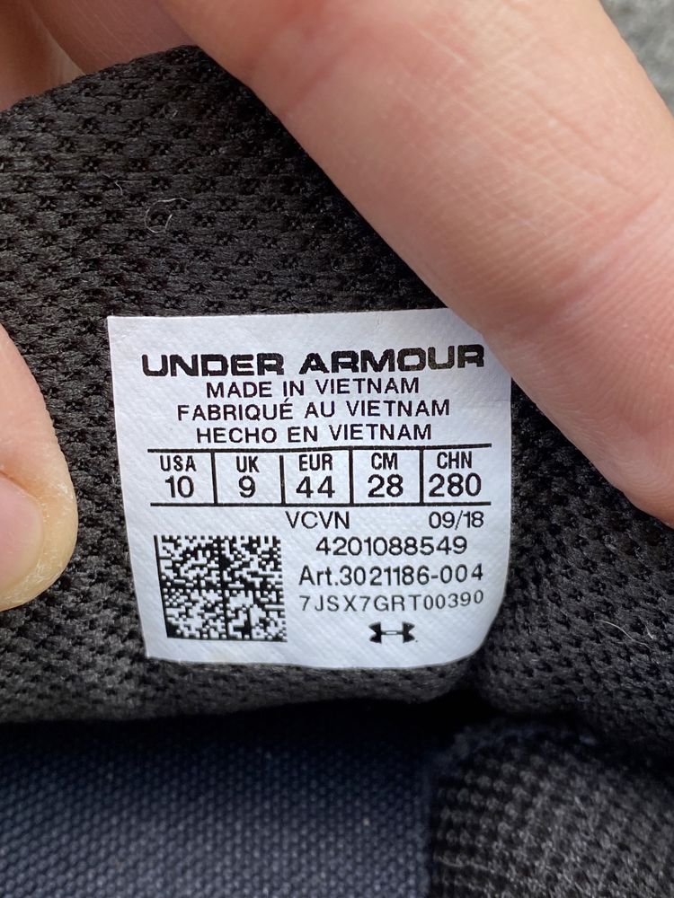 Оригінал кросівки Under Armour Ripple 3021186-004 44р 28см