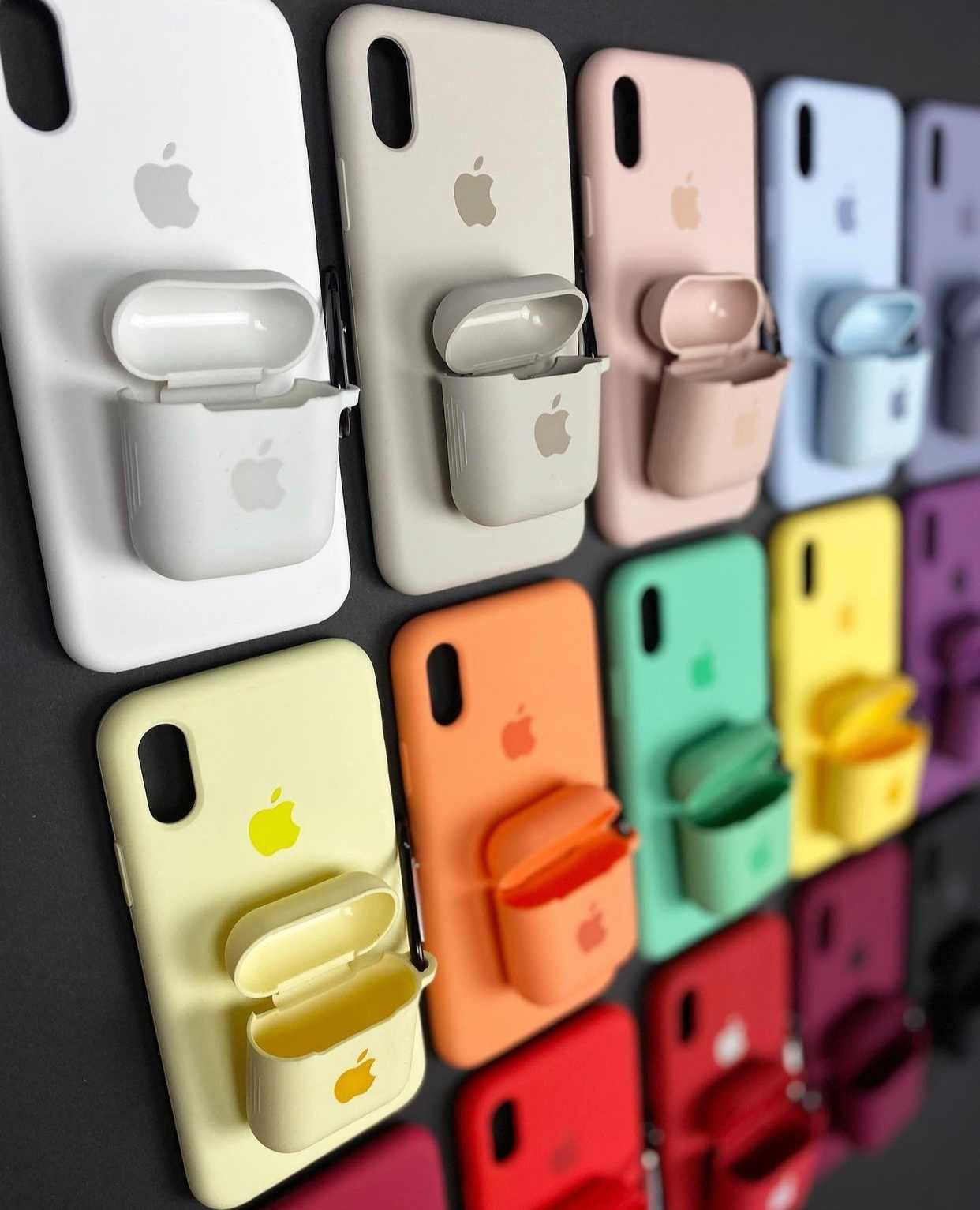 Силіконовий чохол на айфон silicone case iPhone 12 pro / та інші