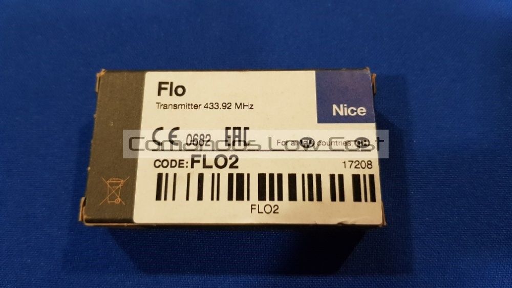 Comando Original NICE FLO 2, NOVO