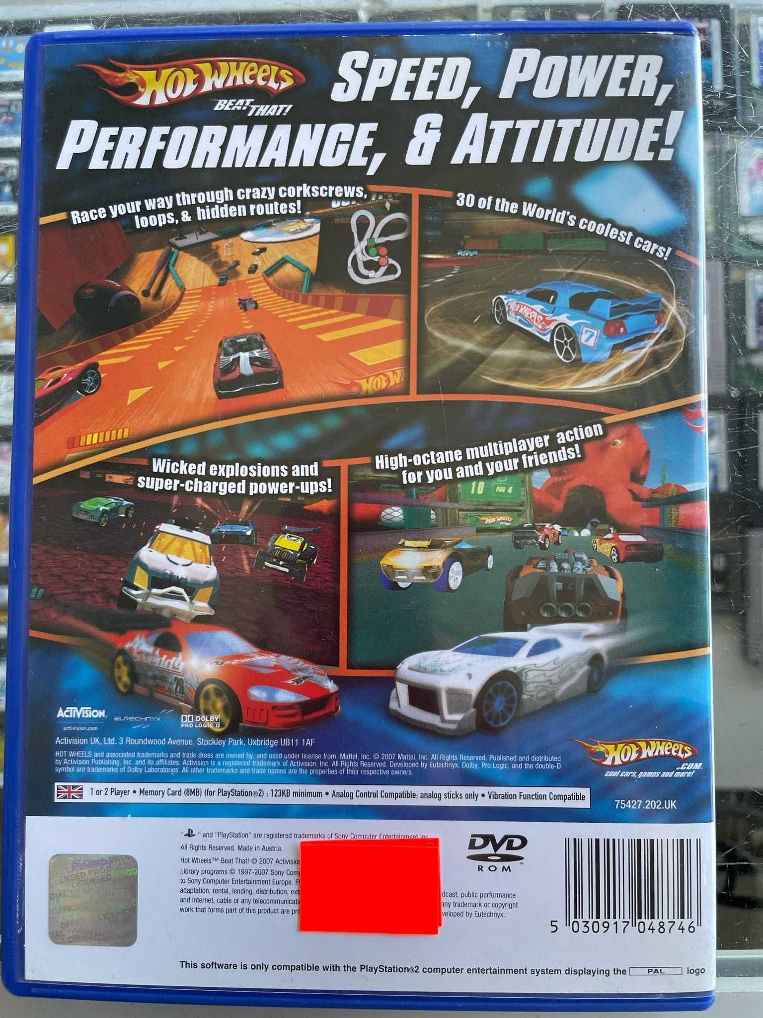 Playstation 2 - Hot Wheels Beat That! - Wolumen - Metro Wawrzyszew