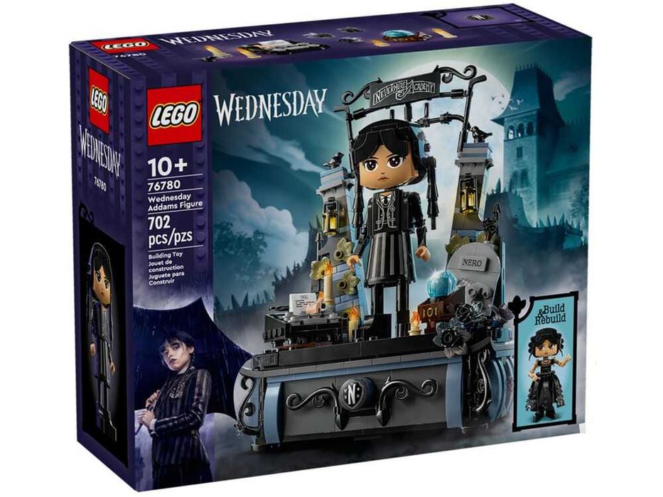 LEGO Wednesday Addams – Культова фігурка з родини Аддамсів!