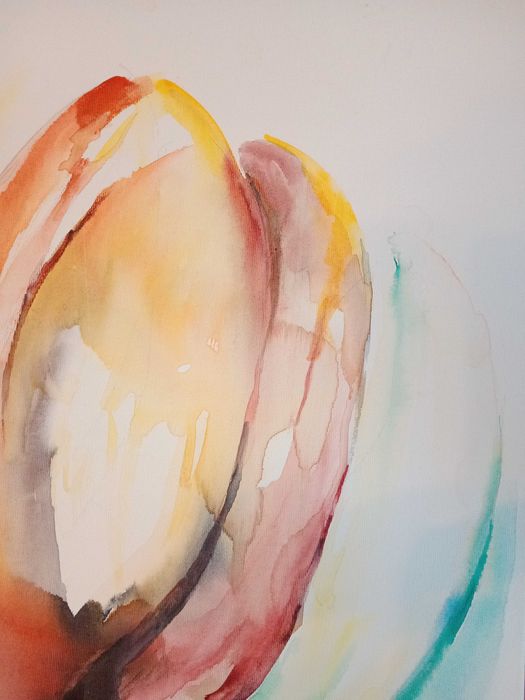 Magia akwareli - tulipan III