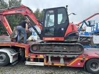 Wynajem kubota kx 080