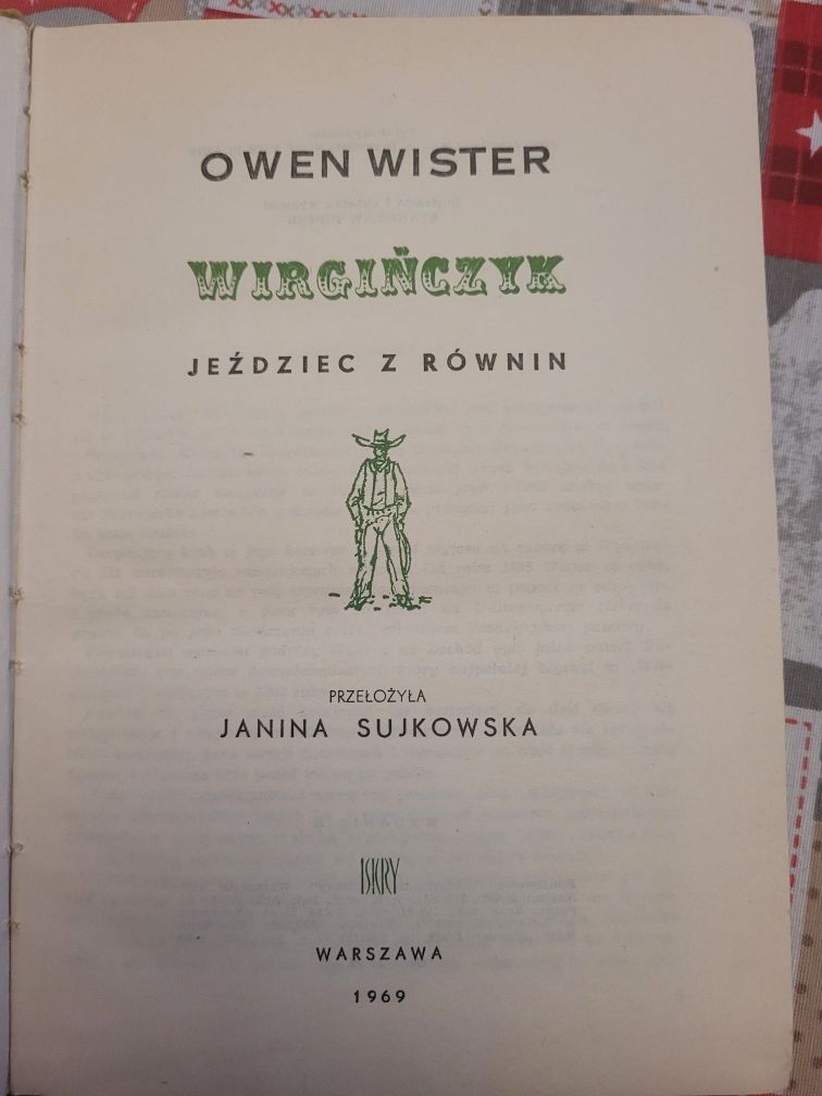 Wirgińczyk Jeździec z równin Owen Wister⁸