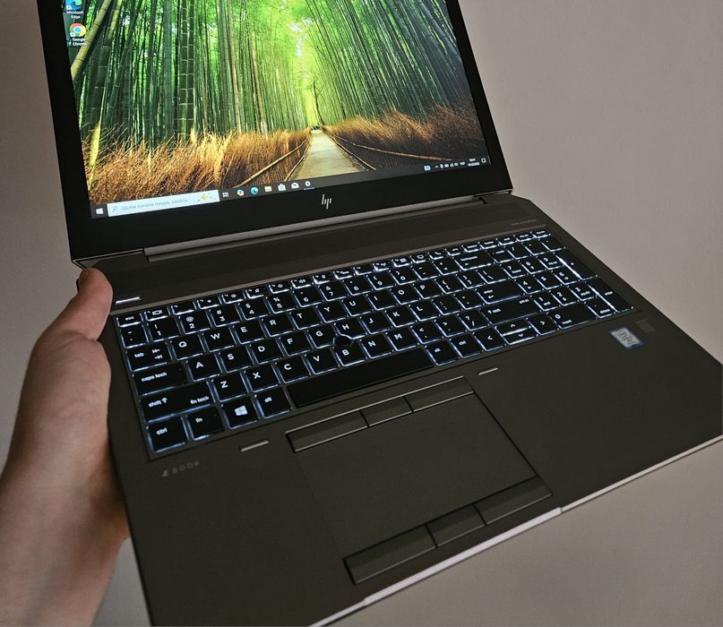 Потужний ноутбук HP zbook 15 g5/i7-8850H/RAM32gb/NVIDIA Quadro P1000
