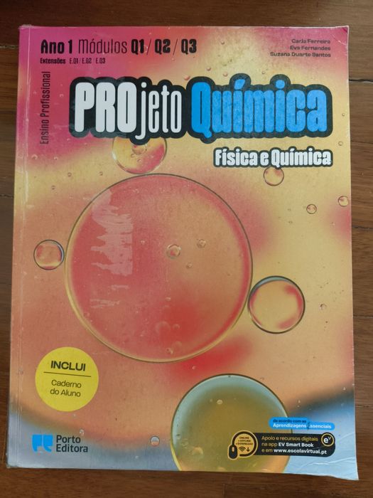 Projeto química (física e quimica, curso profissional)
