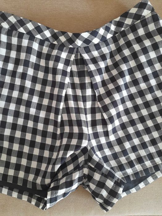 Calções padrão vichy