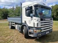 Scania P 94 DB 4x2  Scania wywrotka, niski przebieg, 3 str.wywrot,blokada, nowa zabudowa.