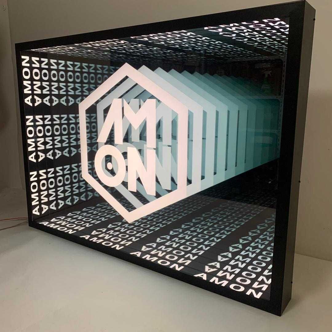 Espelhos Infinitos LED Personalizados | Caixas de Luz Decorativas