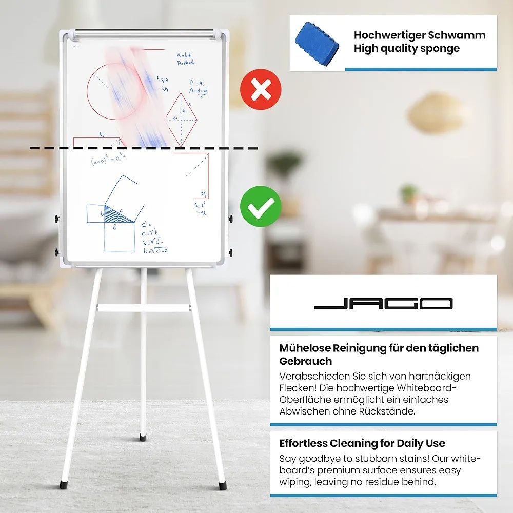 Flipchart Tablica magnetyczna 60x90cm .