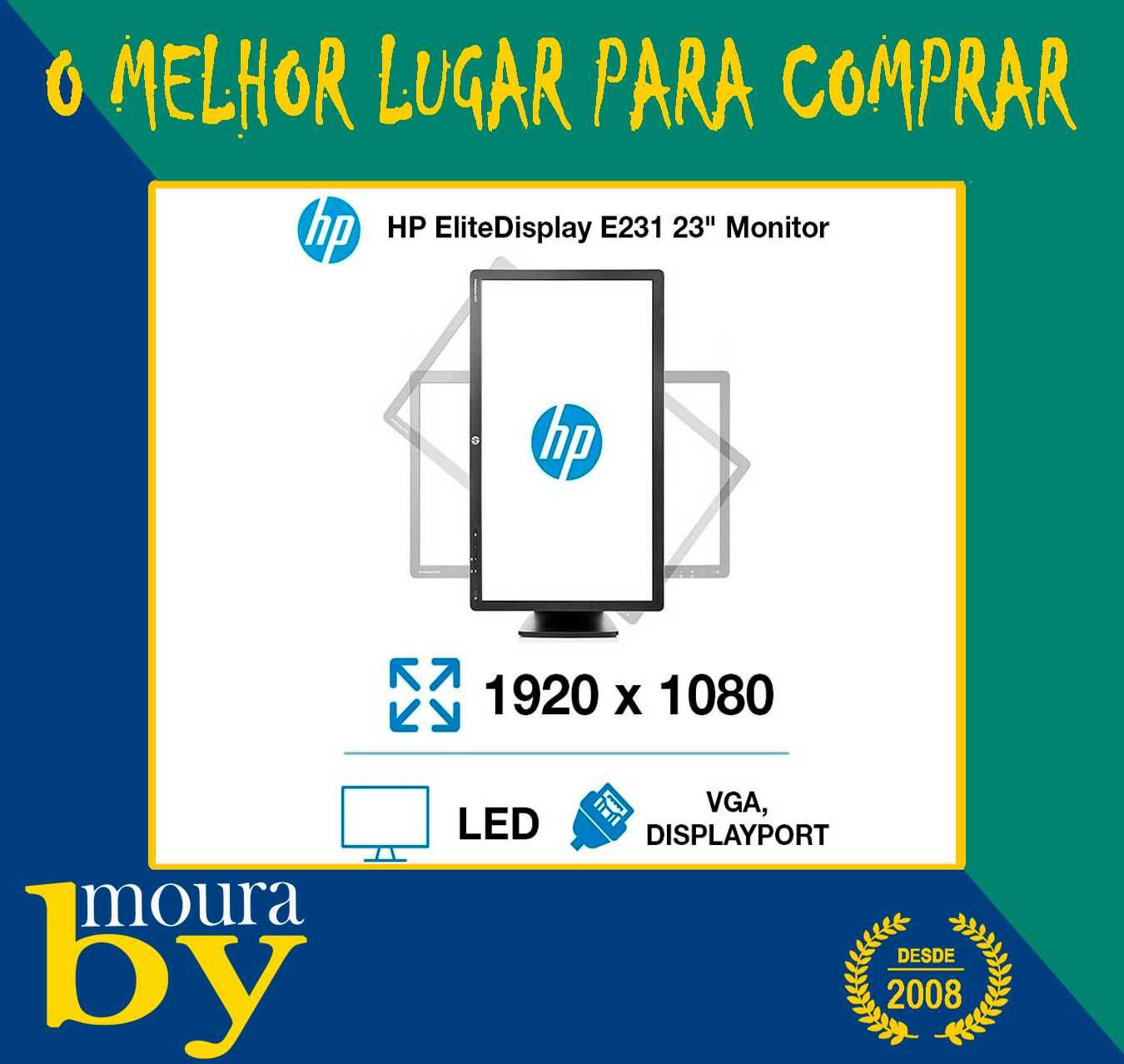 HP EliteDisplay E231 – Monitor LED – Full HD (1080p)