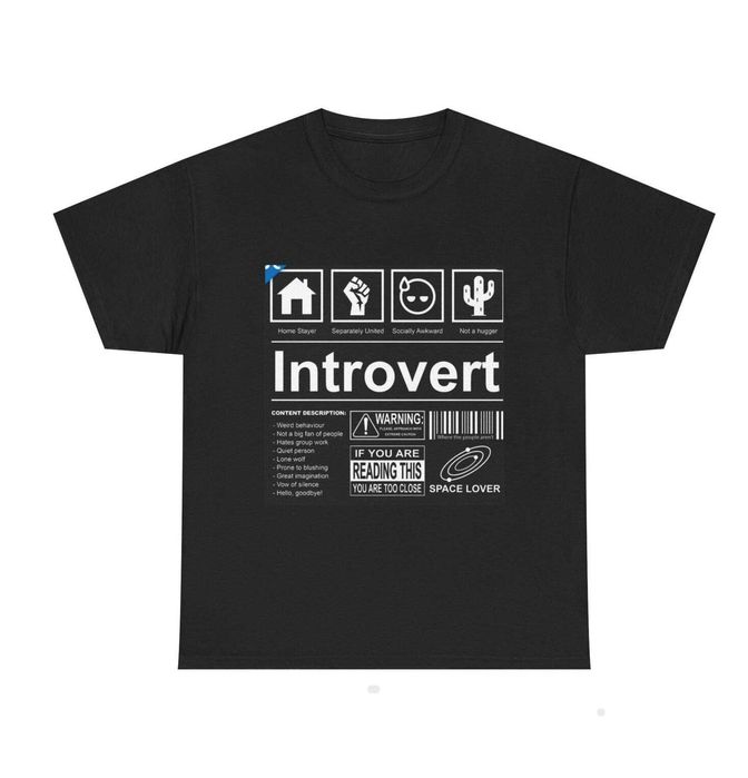 Introvert t-shirt Introverido