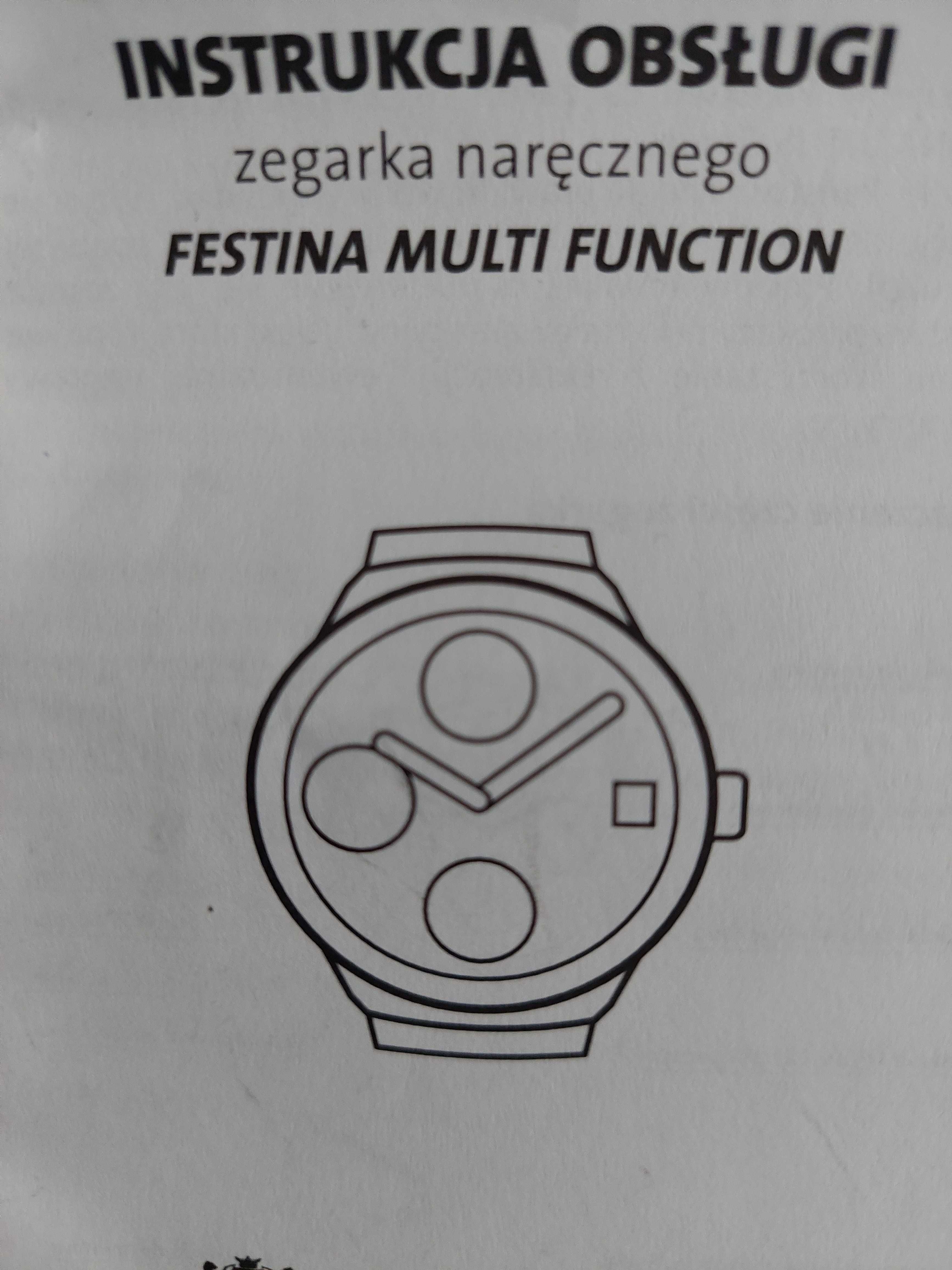 Festina Szwajcarski Meski Zegarek